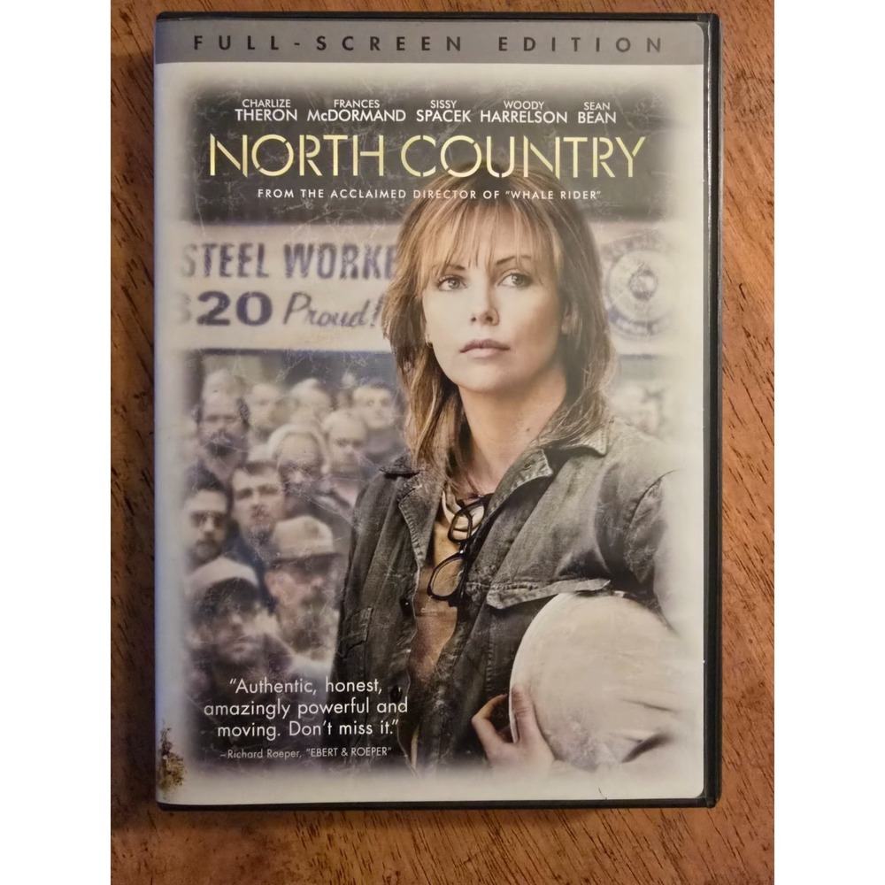 North Country (DVD, 2006, Full Frame), Theron, McDormand, Excellent‎ Condition